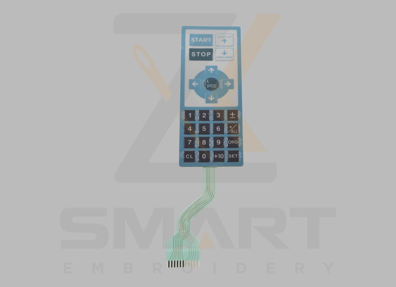 SWF-20-003A-SA00 TAKYPASS CONTROL PANEL KEYBOOWT MEMBRANE SWITCH SWF Sa Embroidery Machine Varahlutir
