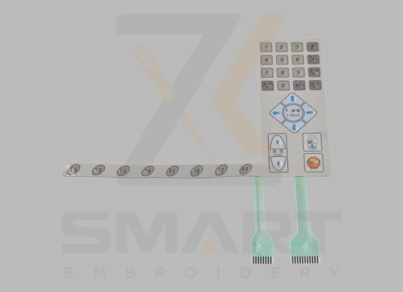 ESWF-AJM-D TAHEPAST CONTROL PANEL KEYBOOWT MEMBRANE SWITCH Generic Swf C D Embroidery Machine Varahlutir