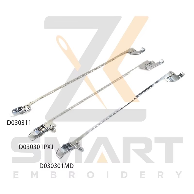 3 tegundir Single Band Presser Lid fyrir Cap Embroidery Driver Embroidery Machine Parts D030311 og D030311