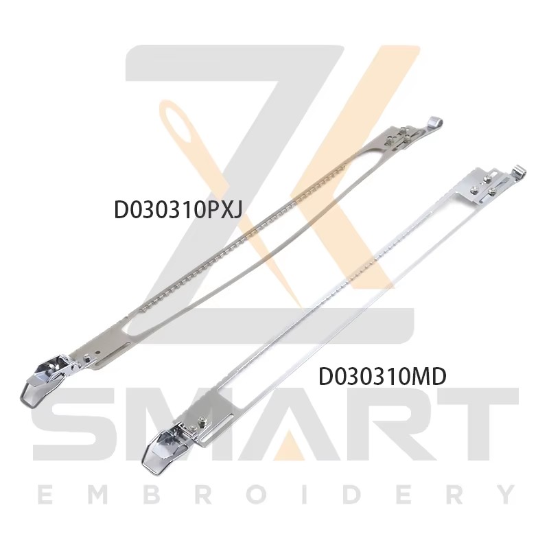 Double Band Presser Lid fyrir Cap Frame Driver Embroidery Machine Parts D030310