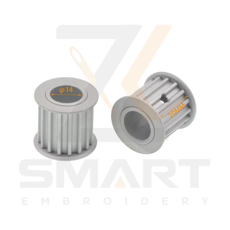 Tajima SWF Kínverska brúðkaupa vél hluti Pulley T5 16 tennur D05-T5-D14-T16-W20