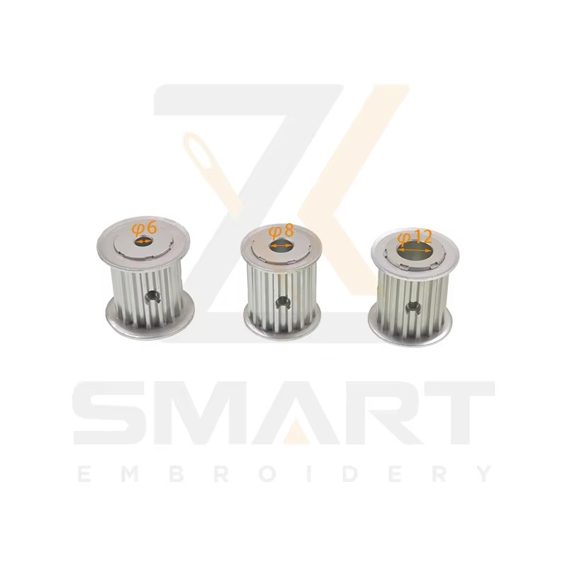 Tajima SWF Kínverska Hreyfingartæki Parts Pulley S5M 16 Teeth D05-S5M-D6-T16-W25-AF D05-S5M-D8-T16-W25-AF D05-S5M-D12-T16-W25