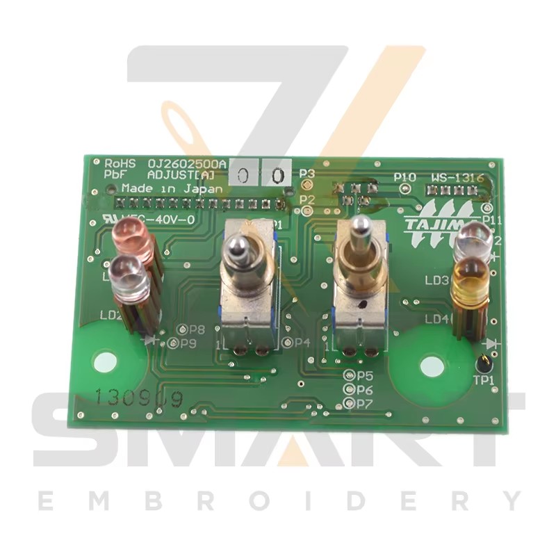 Eiginlegur Tajima Spenning Base Card 0J2602500A00 Embroidery Machine Parts ETJ-0J2602500A00