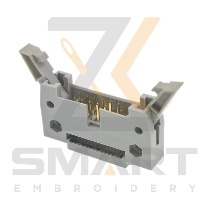 20 stykki Kabel Pressing tegund Horn Socket 14 Pins Embroidery Machine Parts E12-DC2-14P