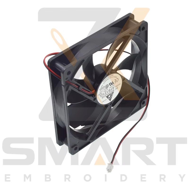 Cooling Fan 120*120 12 Volt fyrir Embroidery Machine Parts EDH06-120*120-12V
