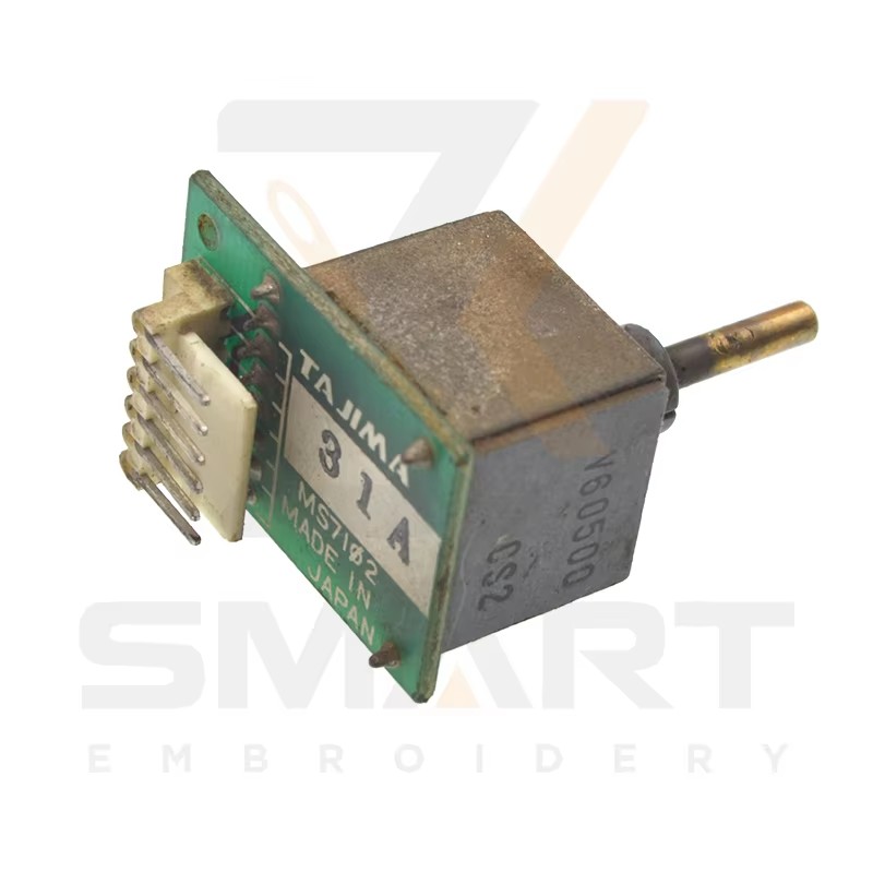 Tajima Rotary Switch MS7102010000 BCM18V60500 fyrir TME, TMEF, TMEG, TMFD