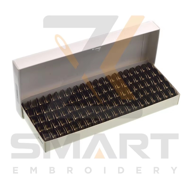 L Standard Stærð Rostfrjáls Stál efni Bobbins Embroidery Machine Parts R0610-S01