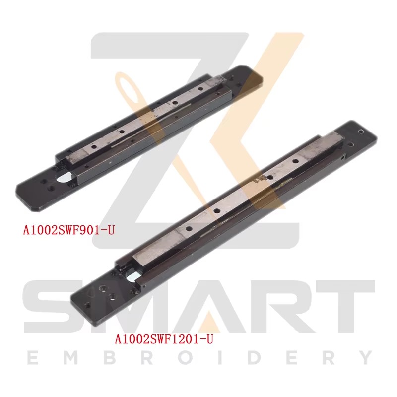 Notuð SWF LM leiðbeiningarblokk Set 9 liti og 12 liti Embroidery Machine Parts A1002SWF901-U A1002SWF1201-U