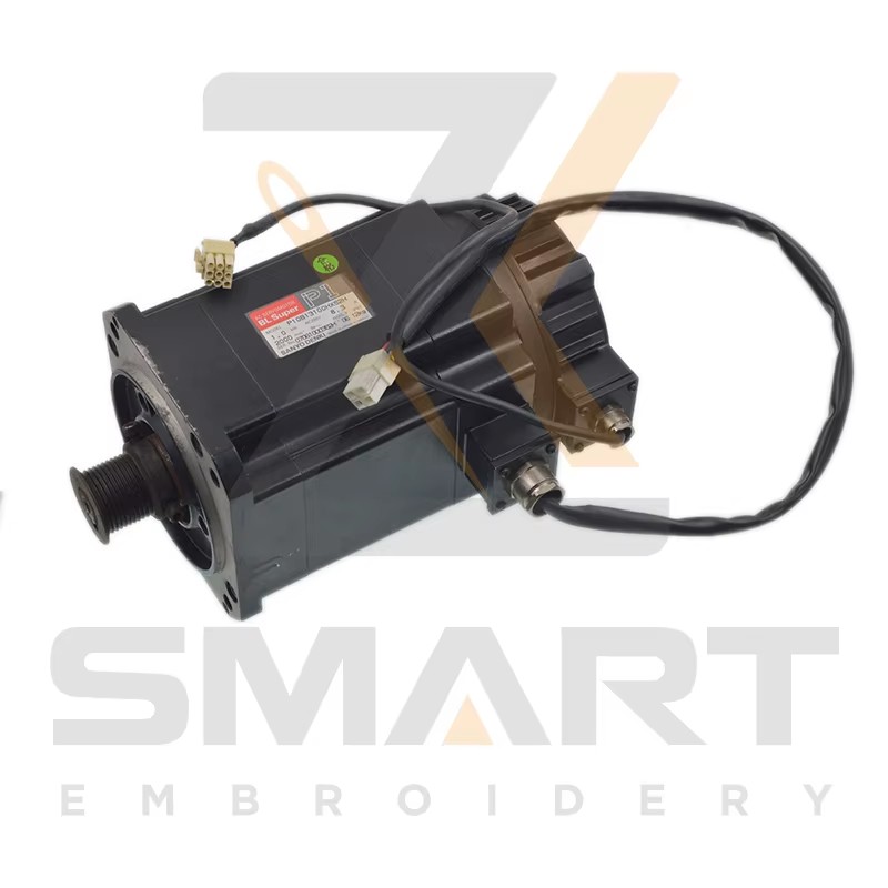 Notuð SWF Main Servo Motor P10B131D0HXS2H HB SA Series Embroidery Machine Parts ESWF-P10B131D0HXS2H-U