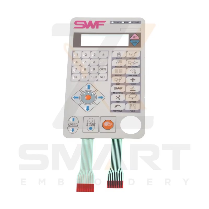 Membrane Switch Keypad GP-011823 10001ACPT1 SWF Embroidery Machine hlutar