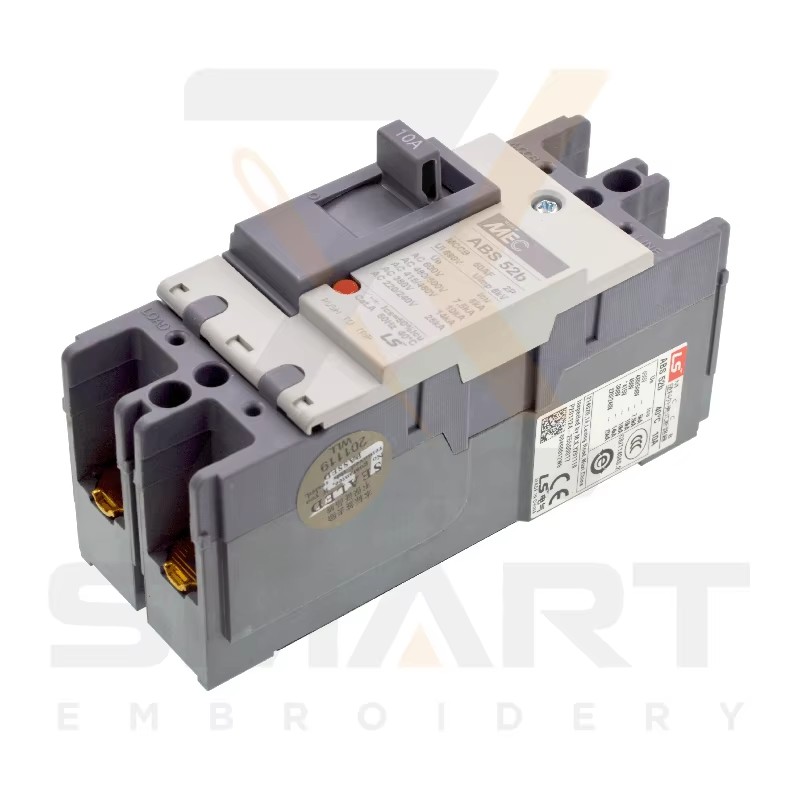 Leakage Protection Switch ABS 52b 2P 10A 15A fyrir SWF Embroidery Machine