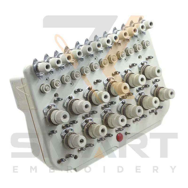 Notuð 12 liti SWF Spenning Base Unit Assy með Sensor Boards inni fyrir HB SA Series Embroidery Machines T01SWF1202-U
