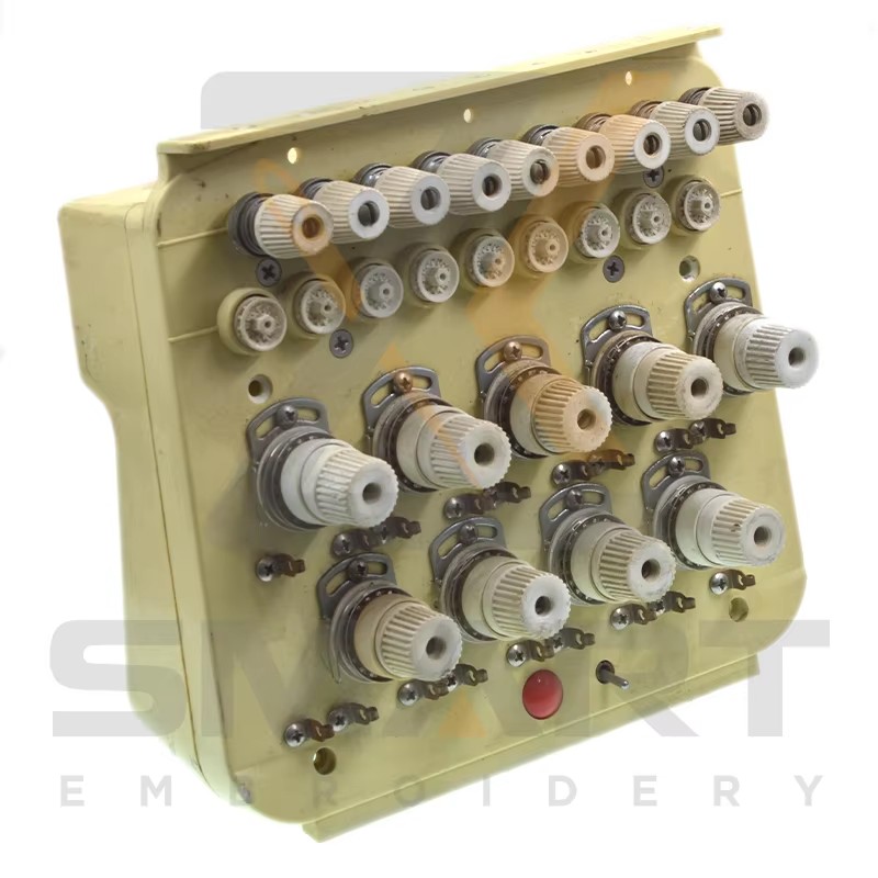 Notuð 9 litir SWF þrýstingur Base Unit ASSY með kort innan embroidery vél hlutar T01SWF901-U