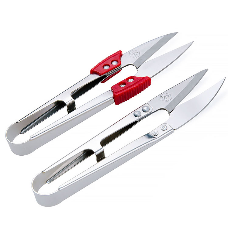 Bending wire skera, Rostfrjáls stáli curling höfuð skera, thread ends sewing, broderi, trimming, lítil skera fyrir heimili notkun án springa